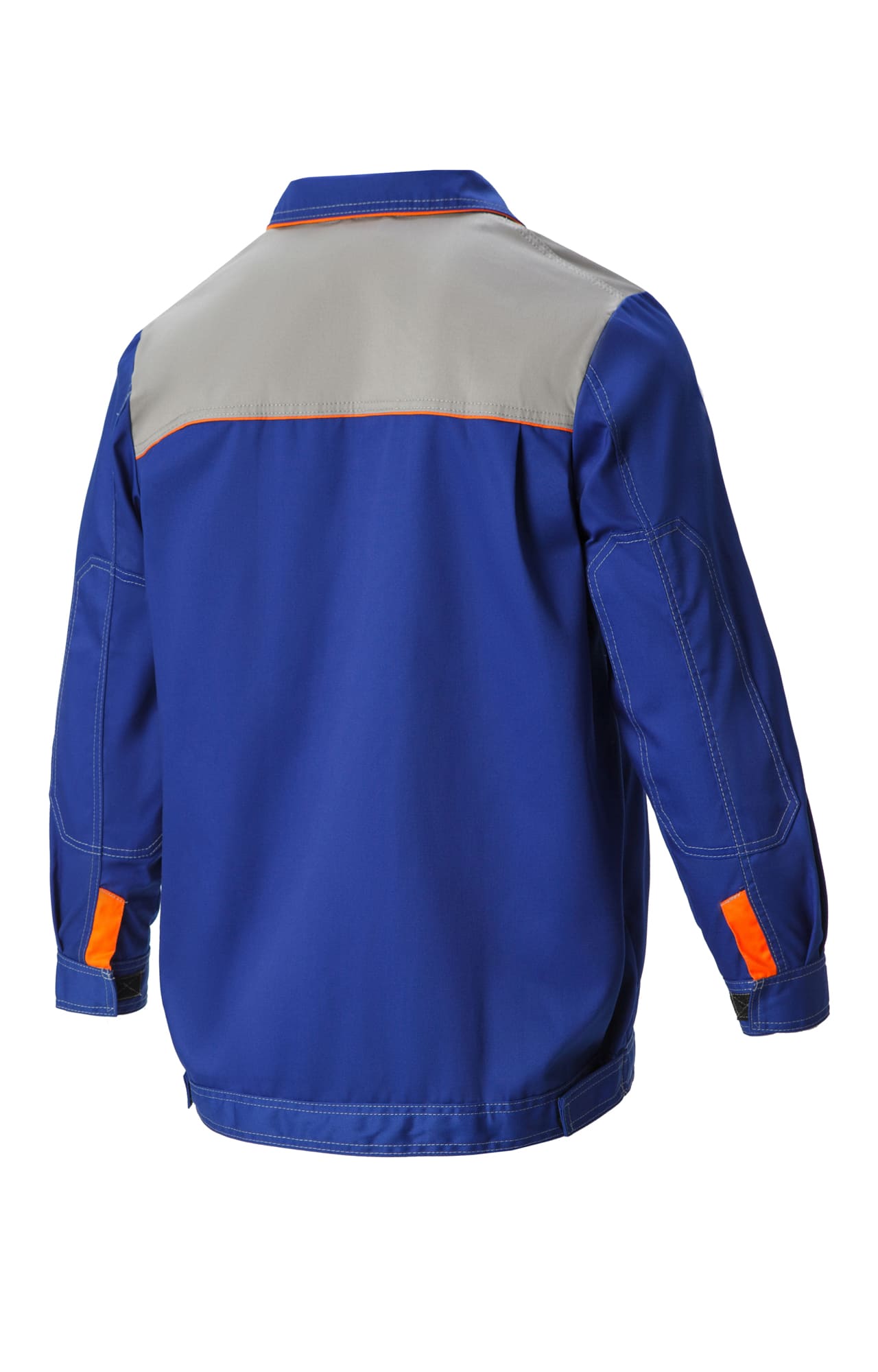 65194 Костюм "Профессионал" женский василек-светло-серый  Летняя спецодежда  размер 44-46/158-164  - Вид №2