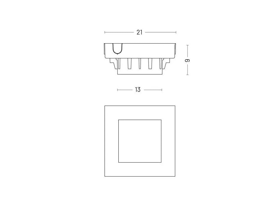 Утопленный стеклянный светодиодный наружный прожектор [LND] общие ARCH-00146596 - Вид №41
