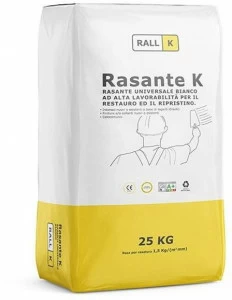 RALLK Универсальная выравнивающая масса белого цвета с высокой удобоукладываемостью