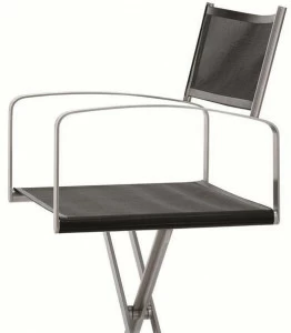 Coro Стул складной из технической ткани с подлокотниками