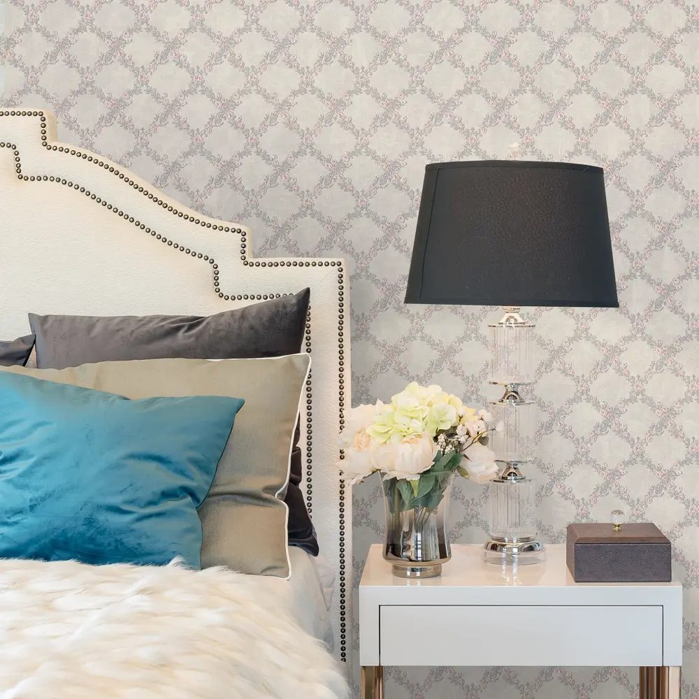 Обои флизелиновые Euro Decor Esta серые 1.06 м ED7192-11 86447932 STLM-2185921 - Вид №2