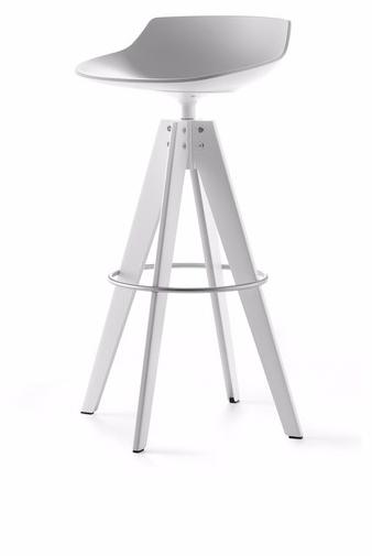 MDF Italia Табурет высокий поворотный на жердочке Flow sun-id-1352824 - Вид №1