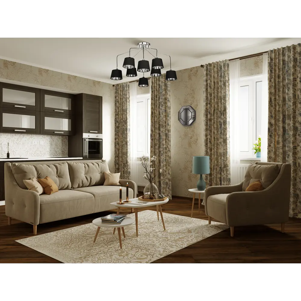 Ламинат Artens «Дуб вилен», 32 класс, толщина 8 мм, 2.131 м² 15434469 STLM-2151843  - Вид №5