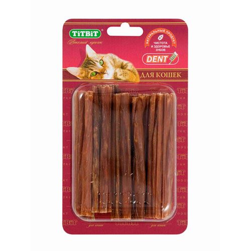 Т0032792 Лакомство для кошек Кишки говяжьи Б2-M TITBIT 