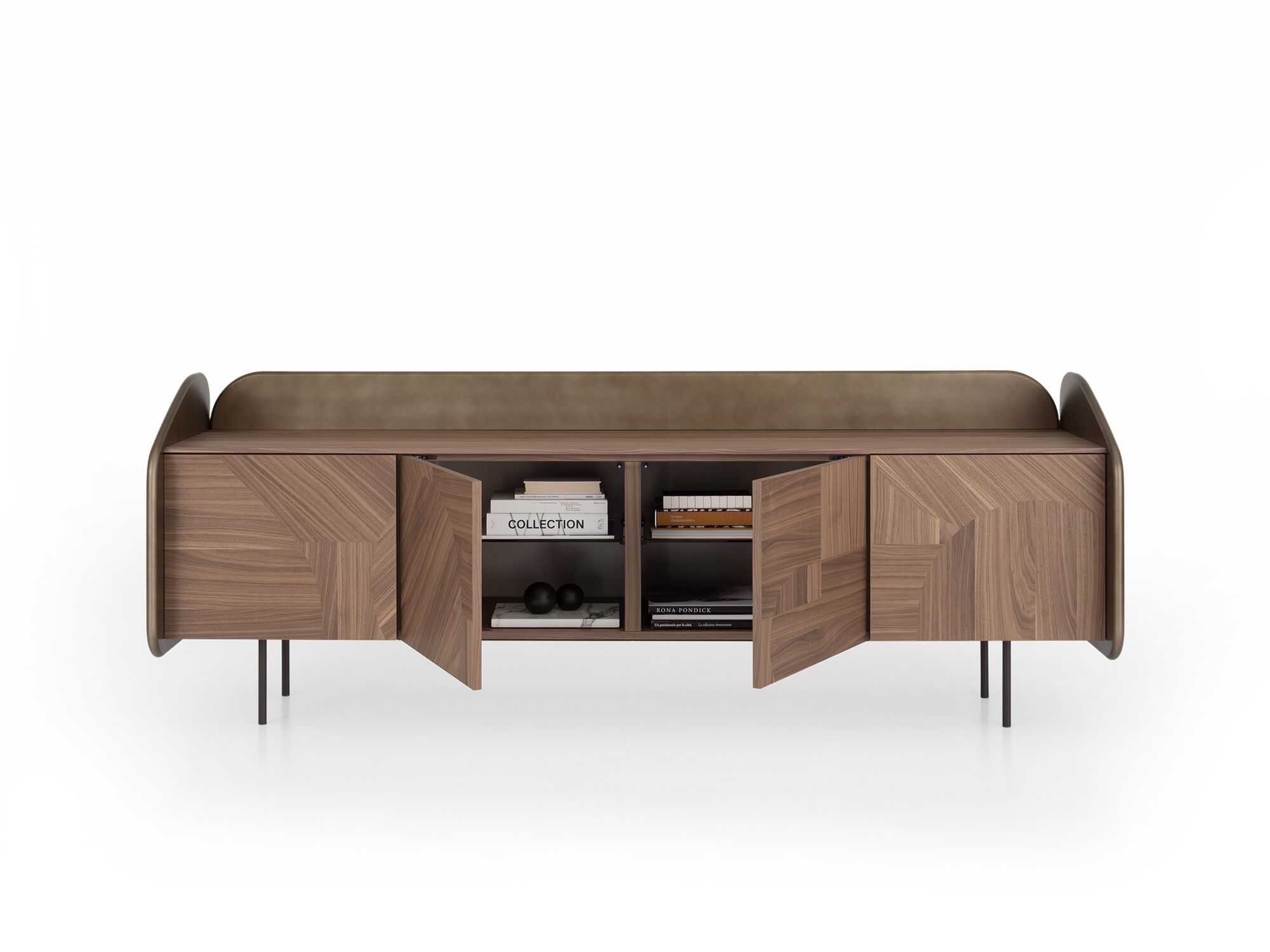 Шкаф из грецкого ореха с распашными дверями Morica Design Haute Couture ARCH-00124489 - Вид №1