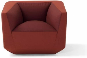 AMURA Кресло из ткани с подлокотниками Panis