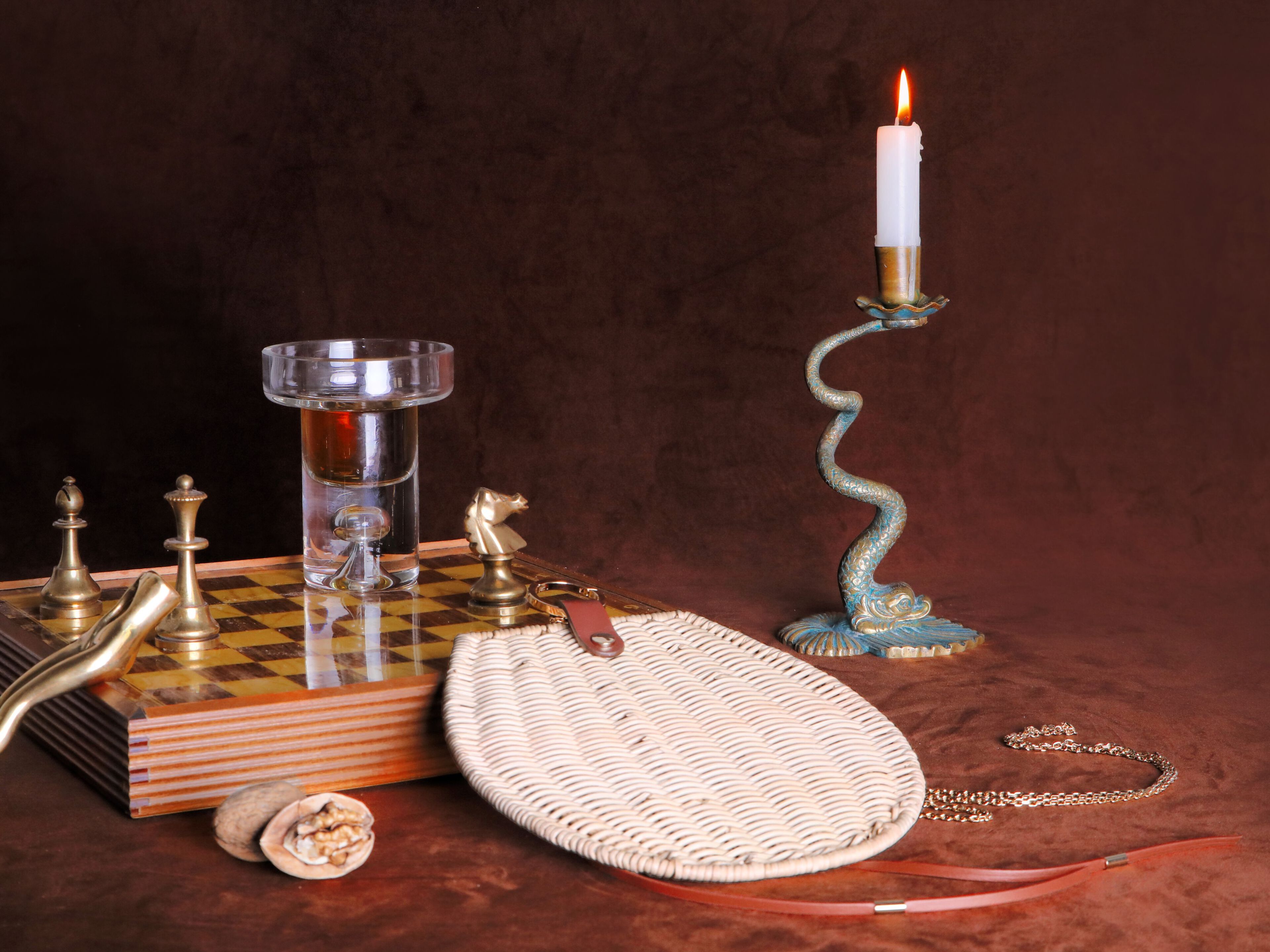 Веер из медуллина Bottega Intreccio GIGÌ ARCH-00150449 - Вид №7