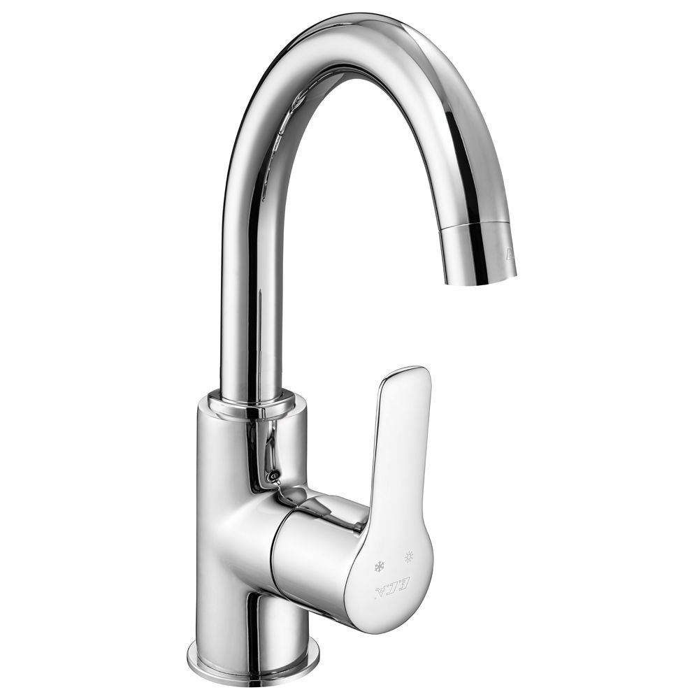 102108953  Смеситель для раковины Luna Swan Pipe Eca  - Вид №1