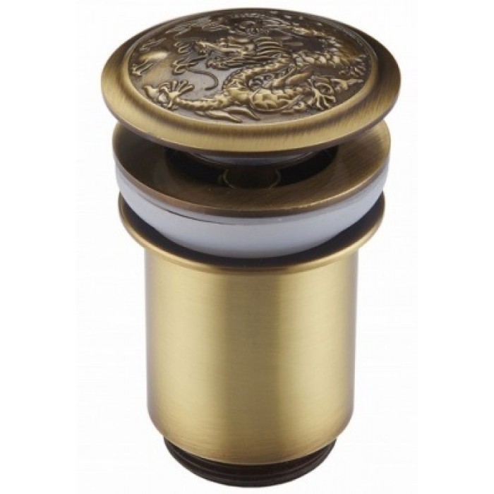 Донный клапан Zorg Antic AZR 1 BR бронза Аксессуары кухонные Zorg  - Вид №1