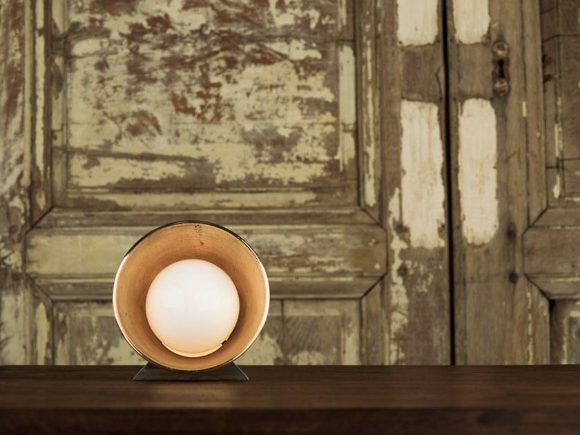 Pascal & Philippe Настольная лампа с прямым и отраженным светом из бронзы Pezzi unici sun-id-1450529 - Вид №1