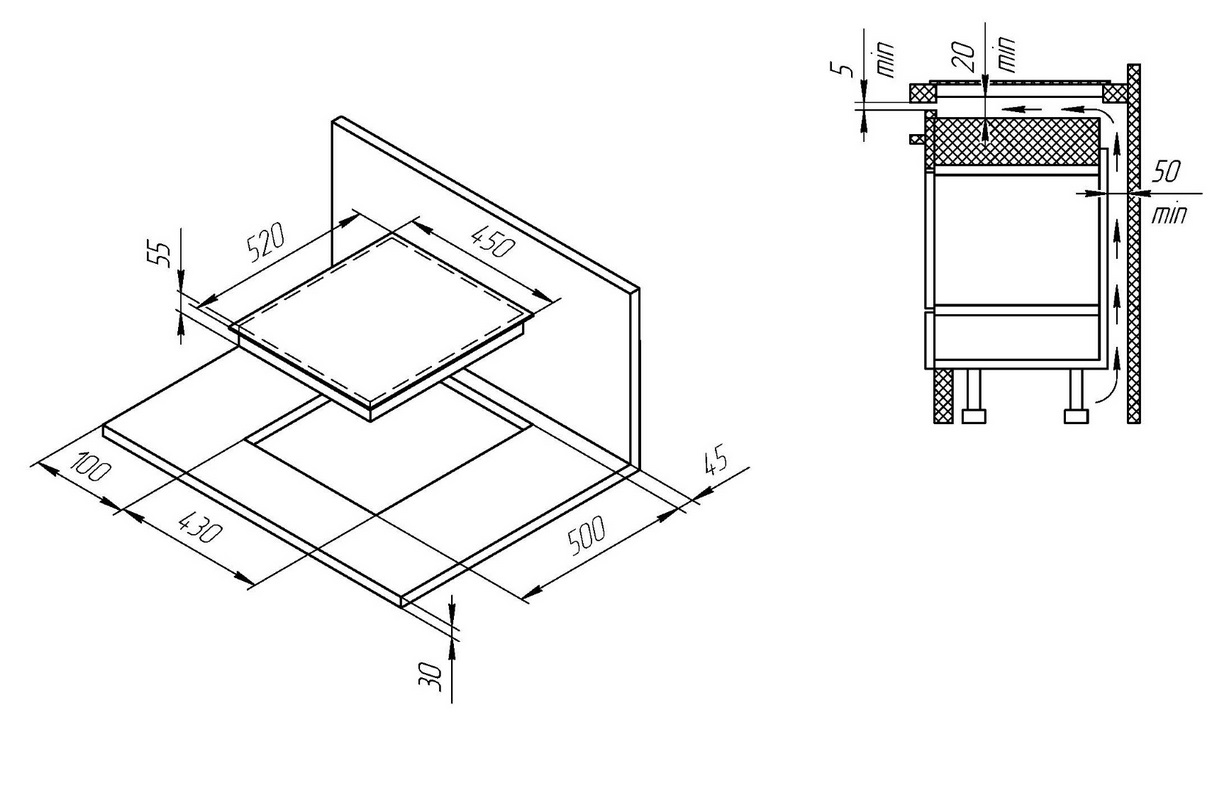 8146984 Индукционная варочная поверхность Kuppersberg  ICO 402 STDN-0044810 - Вид №12
