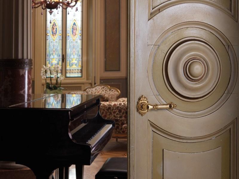 LINEA CALI' Латунная ручка с накладкой в ​​стиле барокко Charme sun-id-1437375 - Вид №4