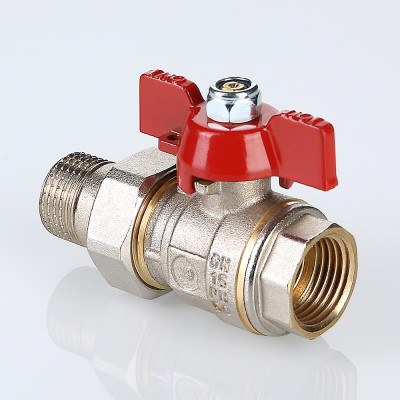 S.227.05 Кран шаровой ENOLGAS BASIC с полусгоном Valtec 3/4"  - Вид №1