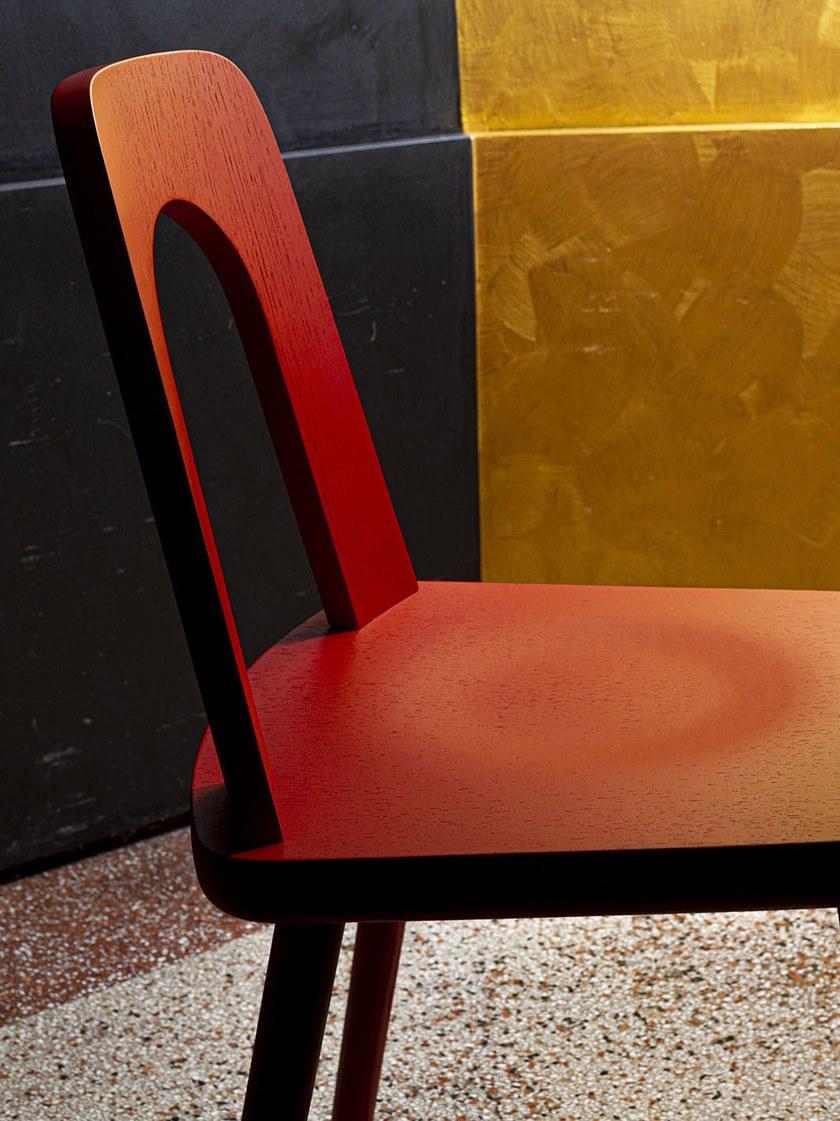 SIPA Стул из лакированного дуба Arco sun-id-1388075 - Вид №7