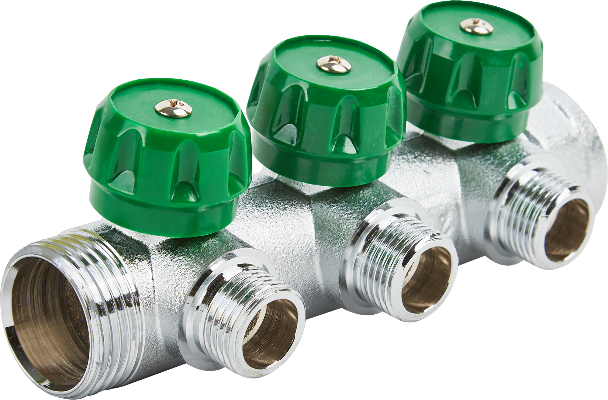 Коллектор распределительный STOUT 3 отвода 1"×1/2" для систем отопления и водоснабжения 84868359 STLM-0056516