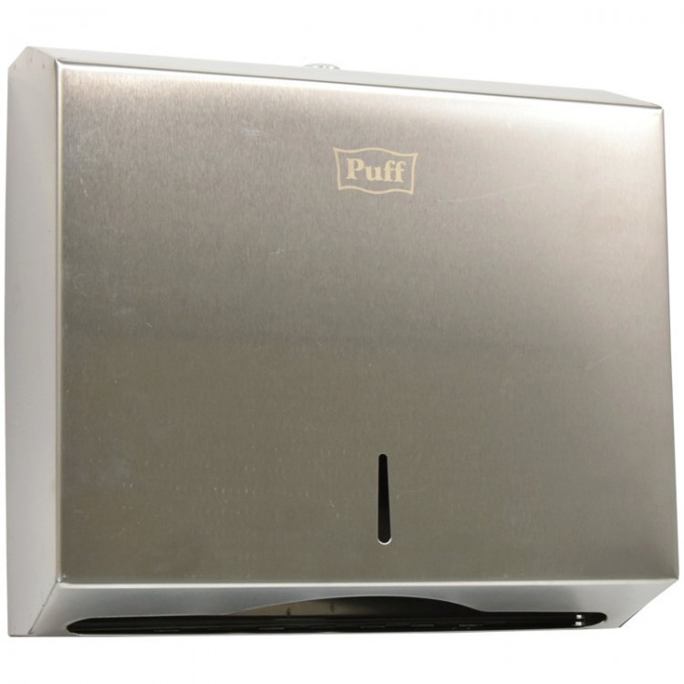 PUFF-5610 Puff Диспенсер для листовых бумажных полотенец из нержавеющей стали матовый Puff PUFF-5610 матовый 