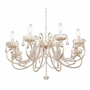 Подвесная люстра Silver Light Laurita 260.51.8 SILVER LIGHT LAURITA 186001 Белый