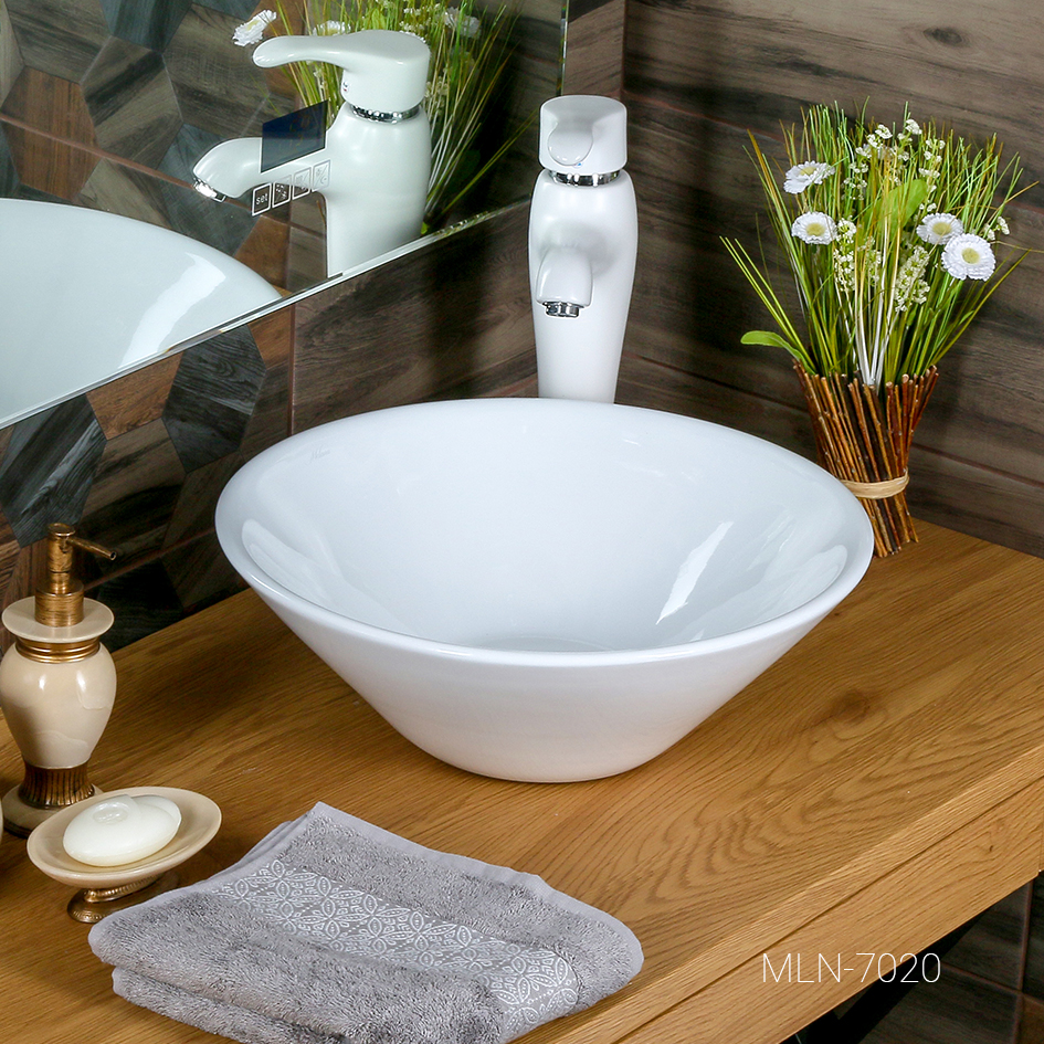 Накладная раковина melana mln-320360 320360-805