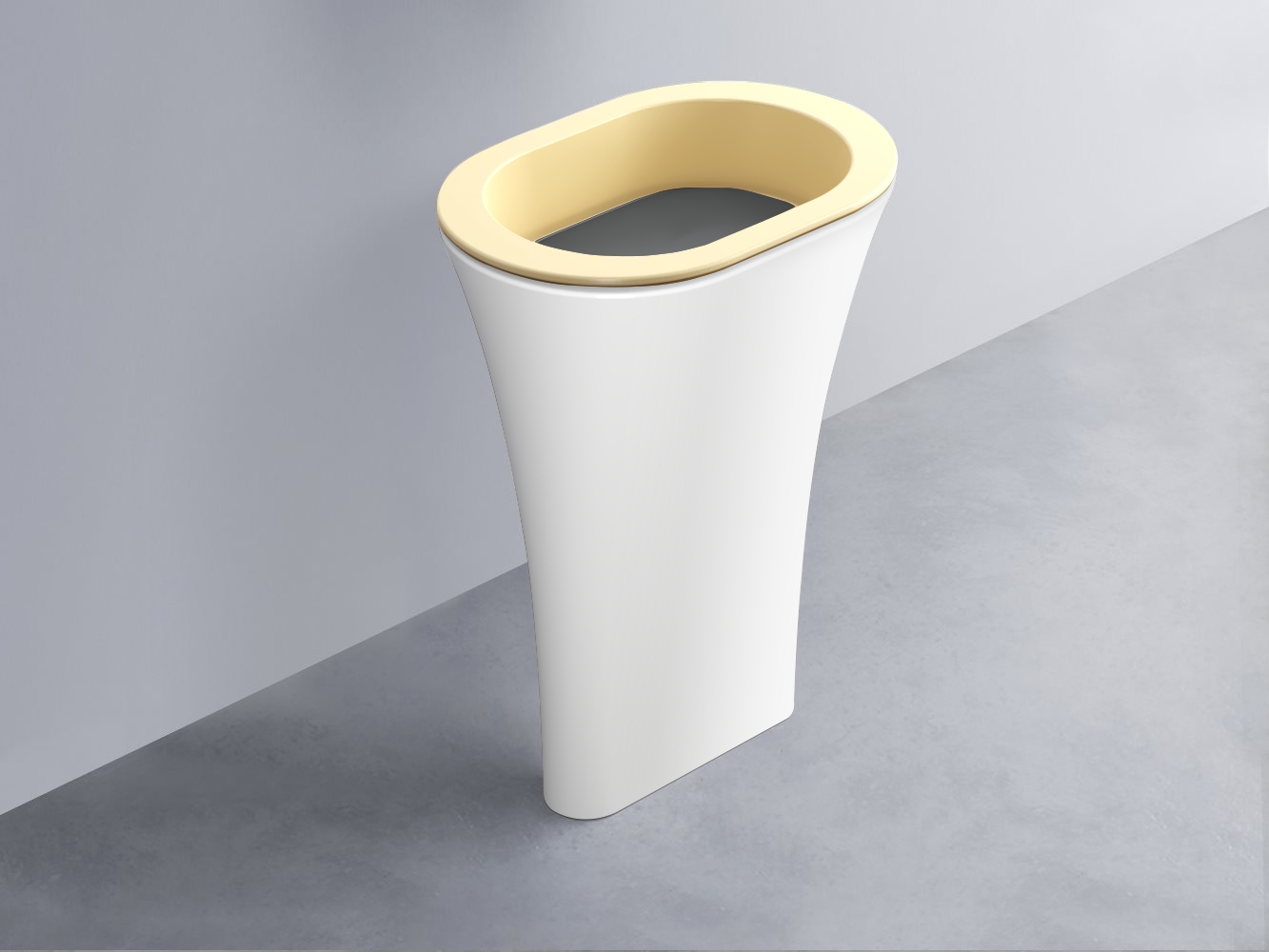 AMLA65-CN+AMPILO-CM+AMCOLO-BL Раковина Amedeo Ovale отдельностоящая cielo Enjoy + Amedeo Ceramica Cielo