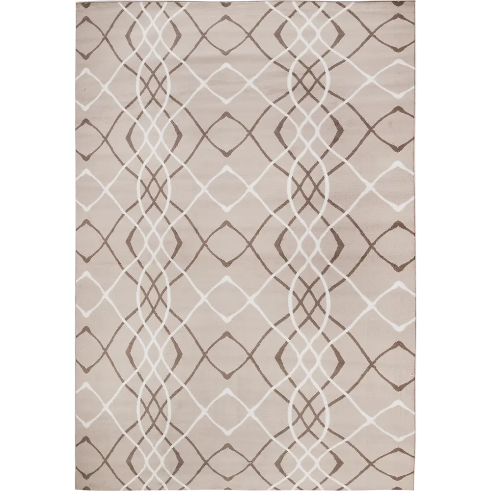 Ковер полипропилен Silver D532I 80x150 см цвет серый MERINOS STLM-2176712 - Вид №1