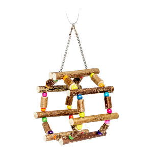 ПР0047036 Колесо для грызунов "Сфера" на цепочке 10х12х12см ZOOBALOO