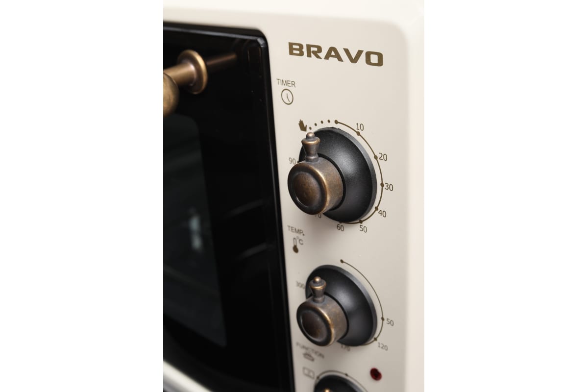 9028345 Мини-печь BRAVO FO-38BR бежевый STDN-0070492 - Вид №2