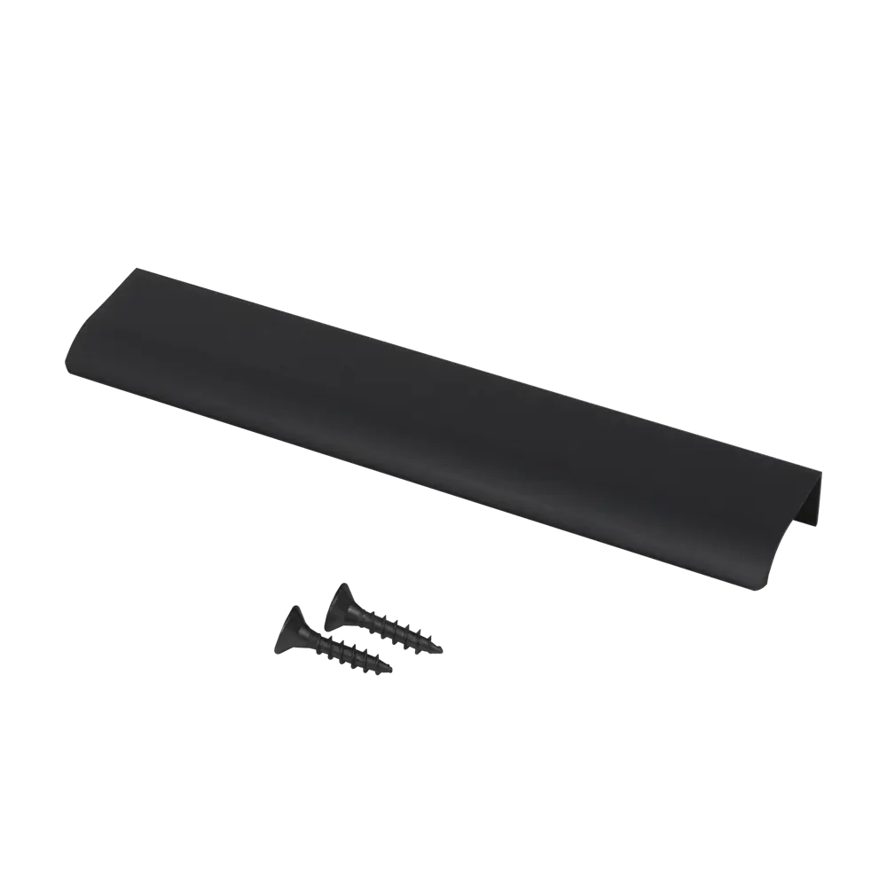 Мебельная ручка Inspire Мура черная алюминиевая 96 мм 88220558 STLM-1337134 - Вид №3