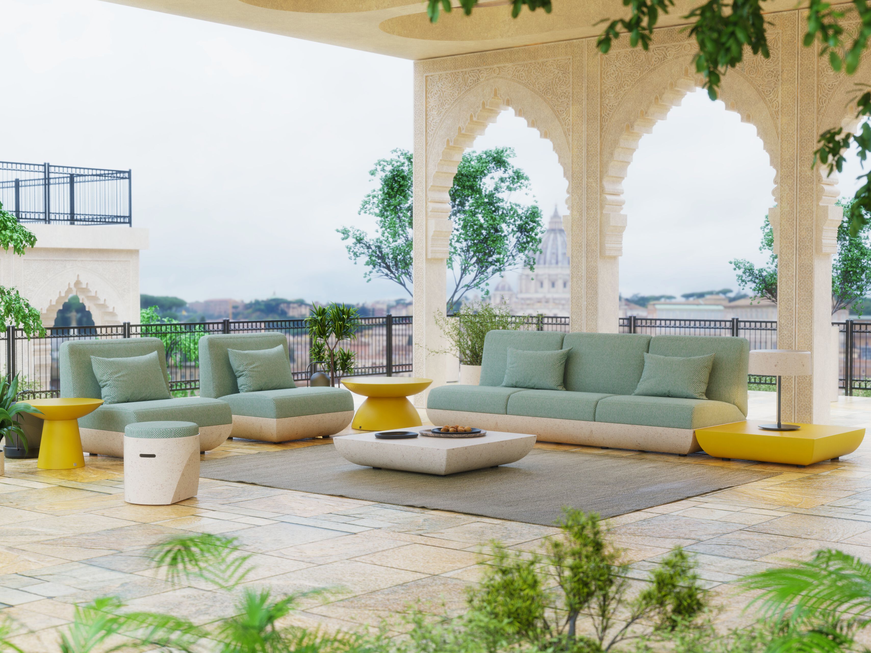 Садовое кресло в Sunbrella® GANSK Виктория ARCH-00137347 - Вид №11