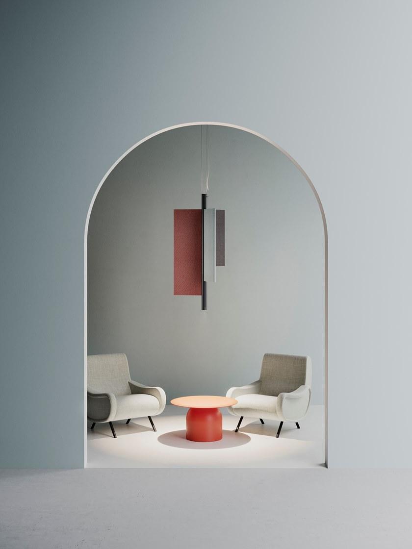 LUCEPLAN Звукопоглощающий подвесной светильник из ткани sun-id-1431160 - Вид №1