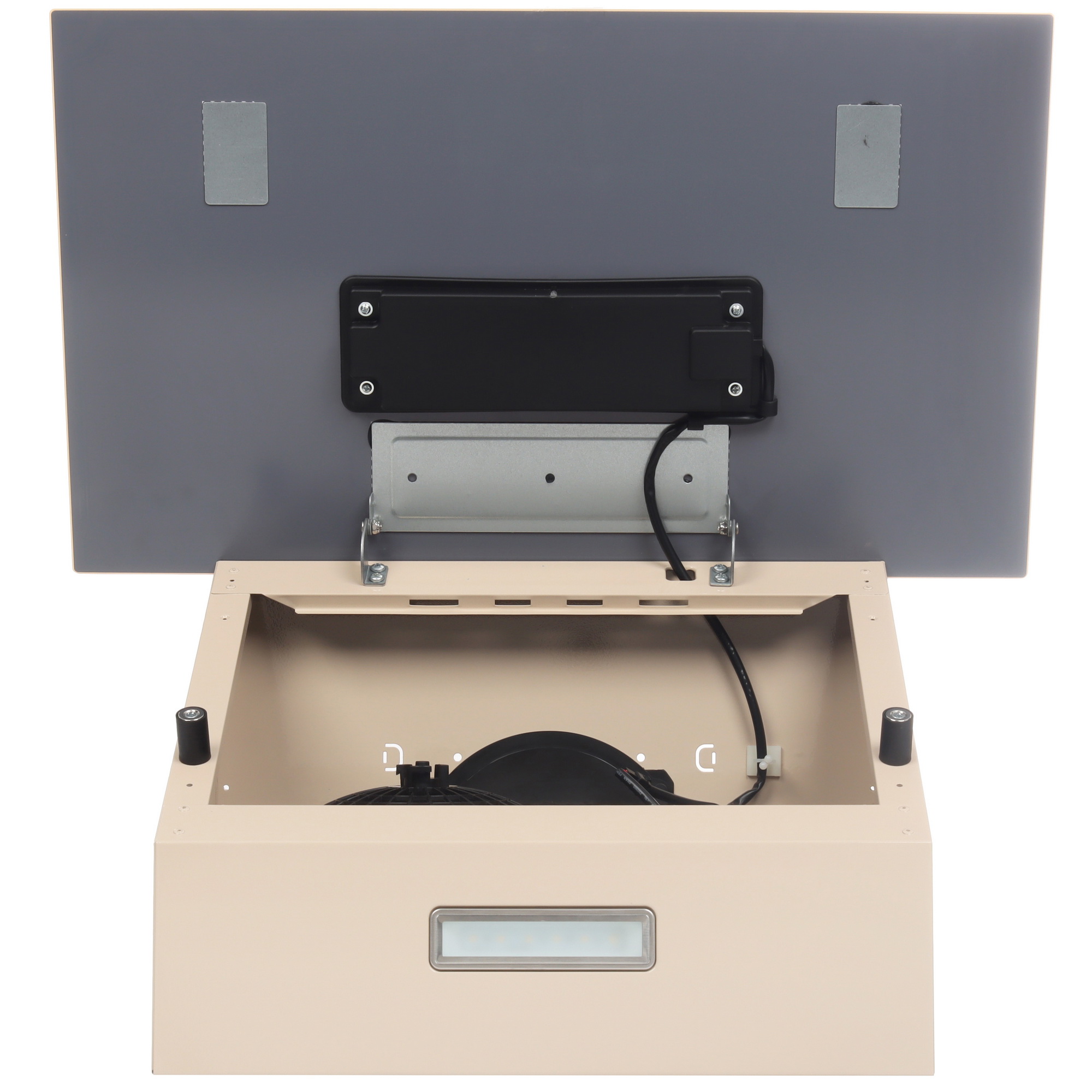 5483766 Вытяжка наклонная DEXP Rustic 01 бежевый/бежевый STDN-0118296 - Вид №8