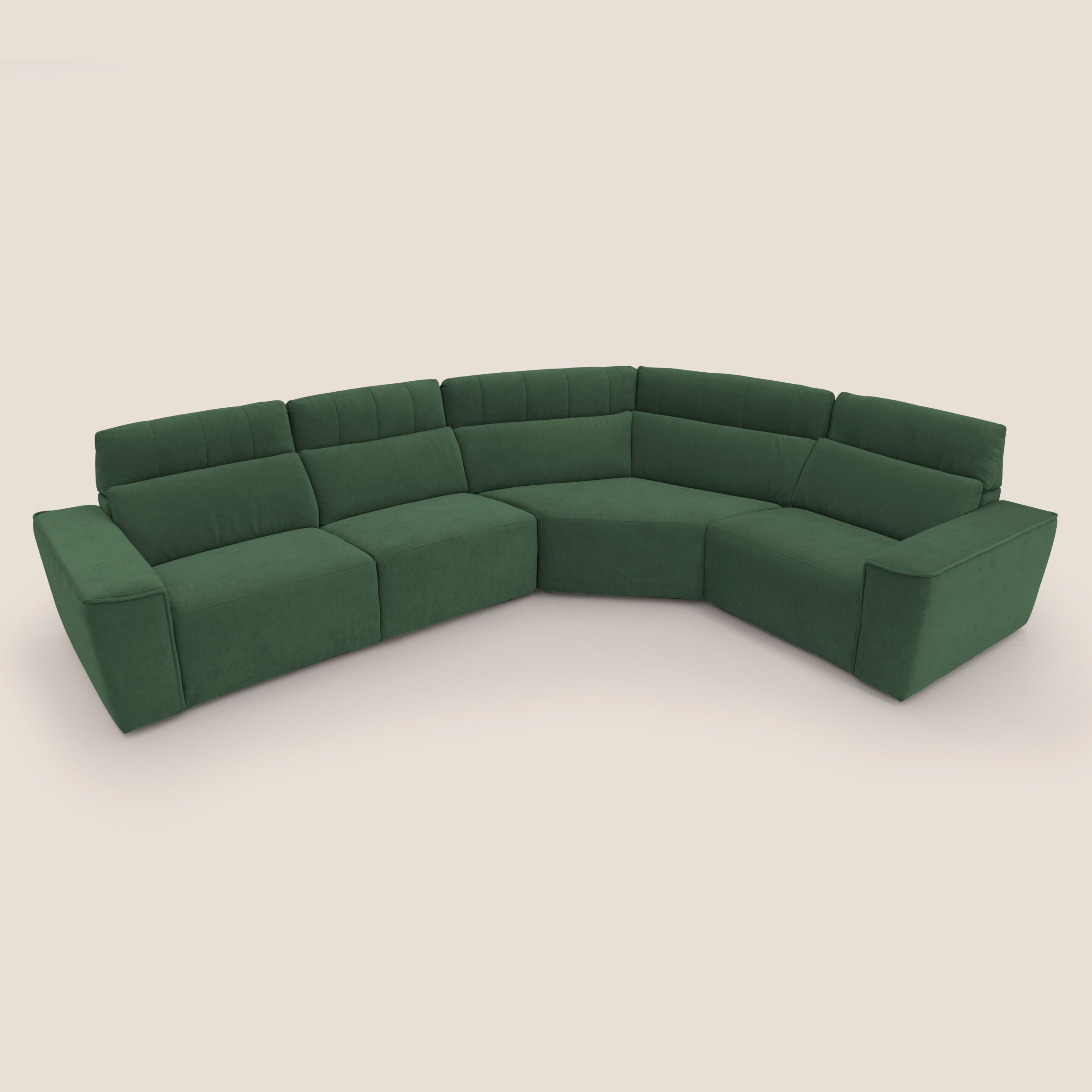 Угловой диван с откидной спинкой из ткани Divani.Store Clark ARCH-00090714 - Вид №145