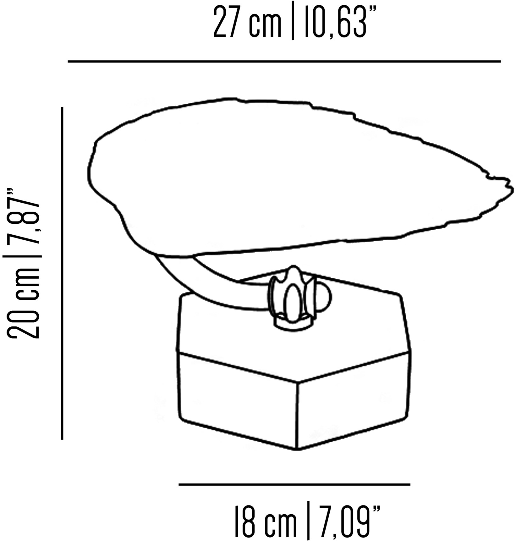 Il Bronzetto Настольная лампа из латуни Eclectic Bes04 - Вид №3