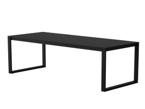 Прямоугольный алюминиевый стол с порошковым покрытием