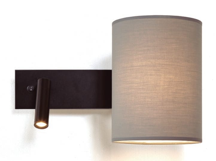 Регулируемая лампа для чтения из металла и рафии In Stock Luxcambra ARCH-00041099