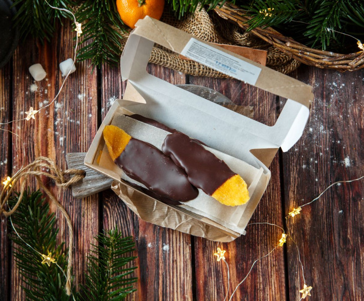 5489 Манго вяленый в горьком ремесленном шоколаде Вкусляндия  - Вид №2