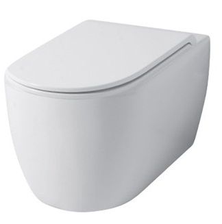 SK005RIM52 Подвесной унитаз настенный Черный Disegno Ceramica Skip Италия