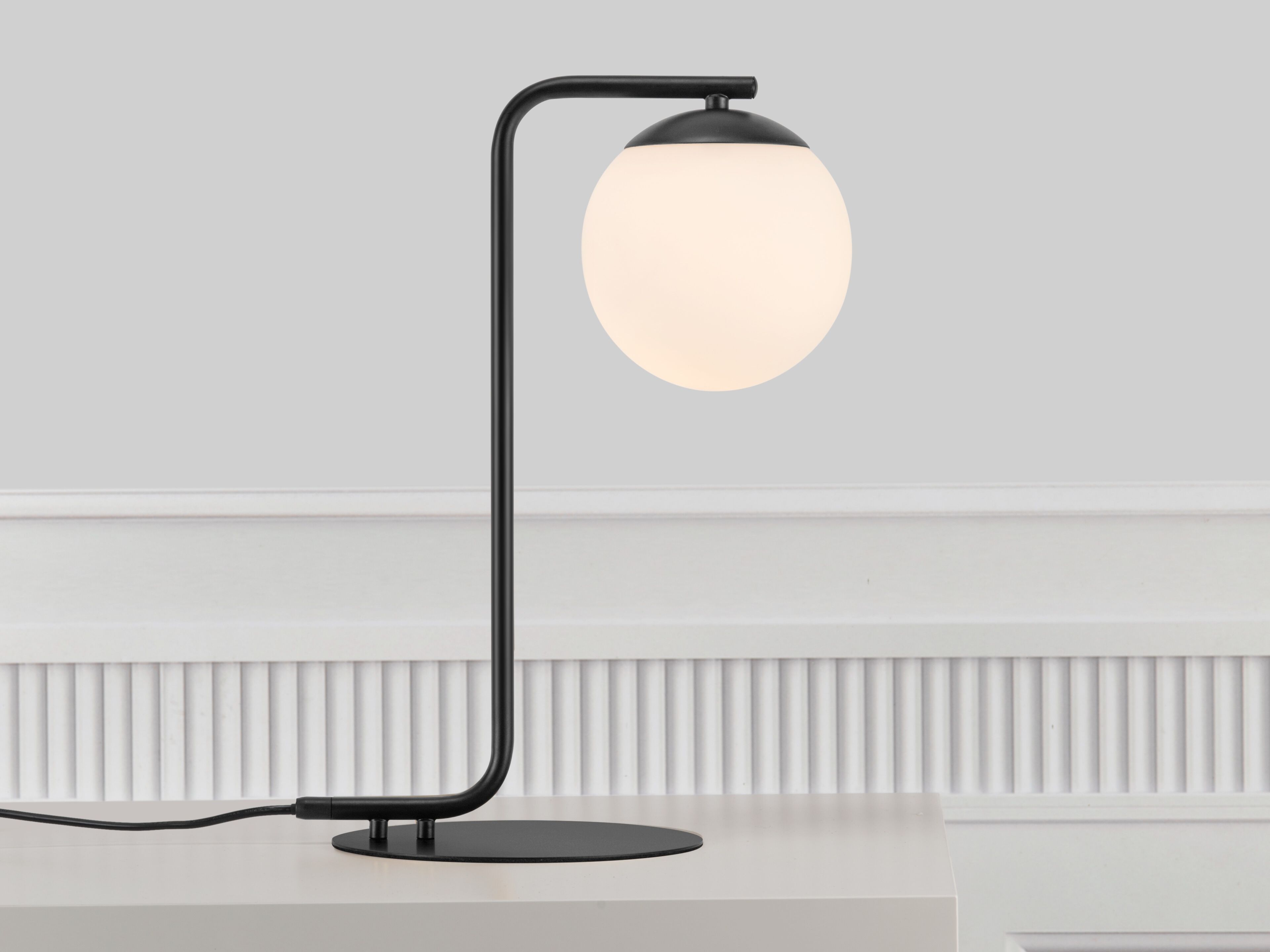 Настольная лампа из металла и выдувного стекла Nordlux Grant ARCH-00051088 - Вид №3