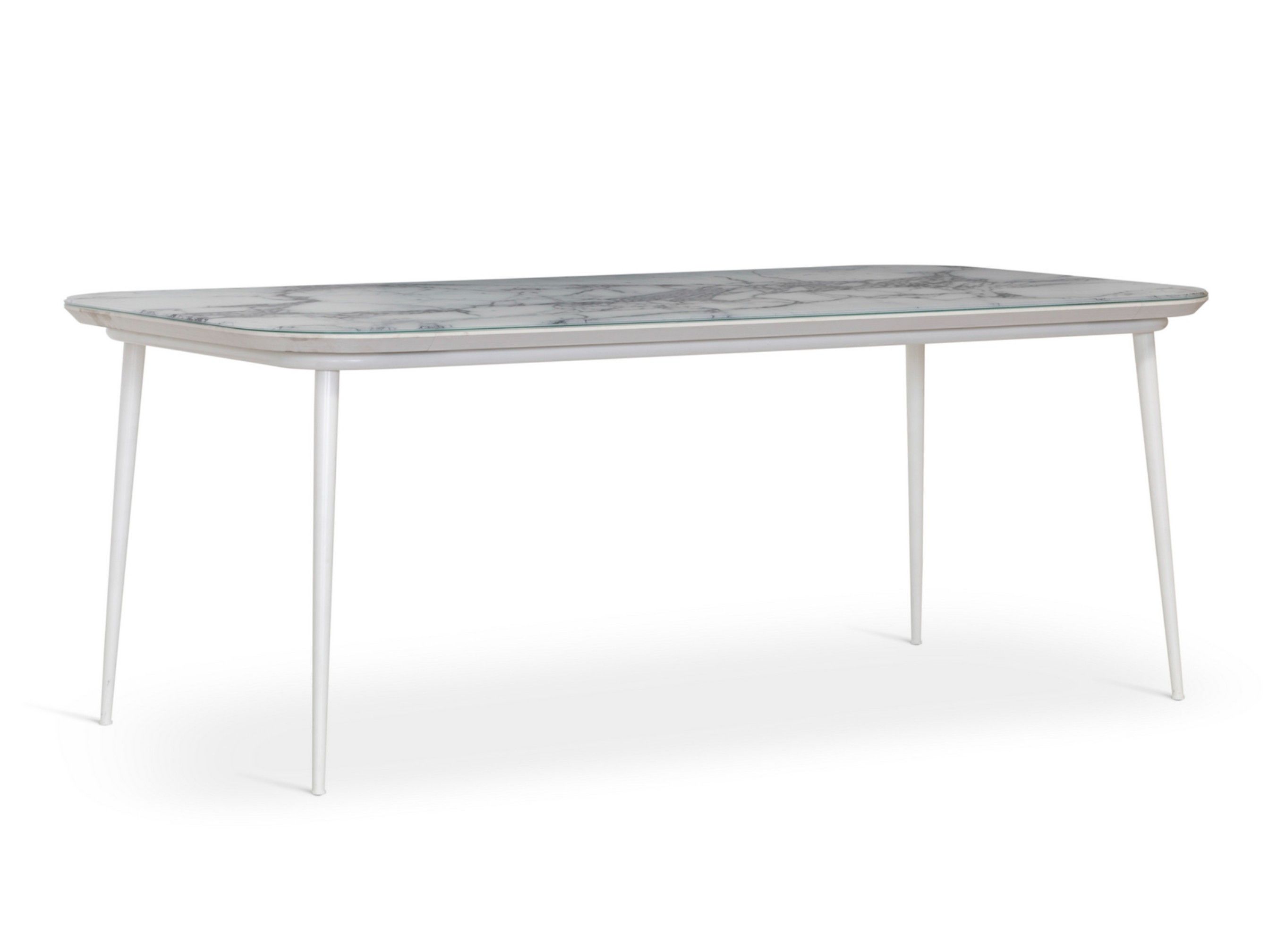 Алюминиевый садовый стол с Витритовым верхом Sicis Filicudi ARCH-00112922