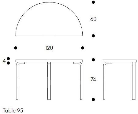 Artek Деревянный стол L-leg sun-id-1425366 - Вид №6