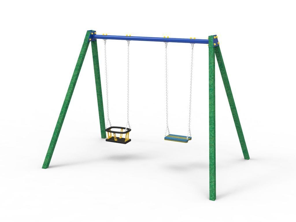 Переработанные пластиковые качели EUROCOMITALIA ALTALENA MISTA ARCH-00063932