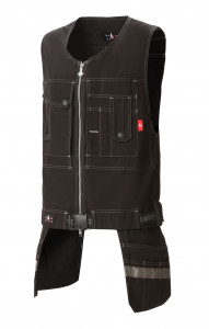 62599 Жилет  черный Union Space  Летняя спецодежда  размер 52-54