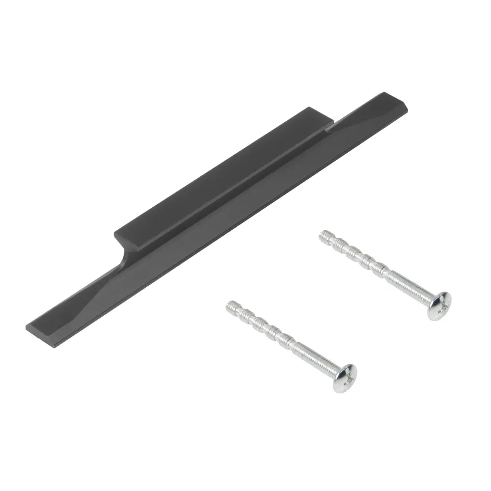 Мебельная ручка-скоба Edson 22604 96 мм черная 89443256 STLM-2198640  - Вид №3