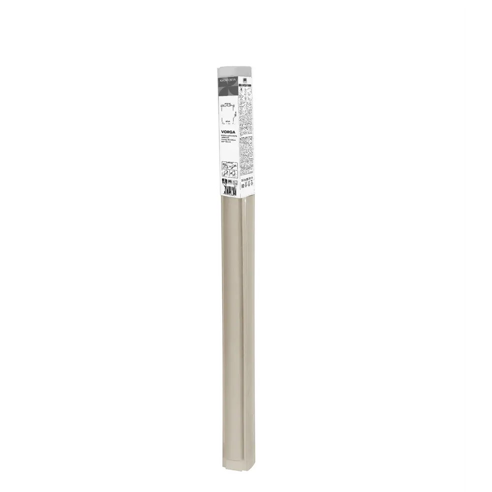 Штора рулонная блэкаут KREAFORTA Vorga 80x160 см серая 89390695 STLM-2082249 - Вид №9