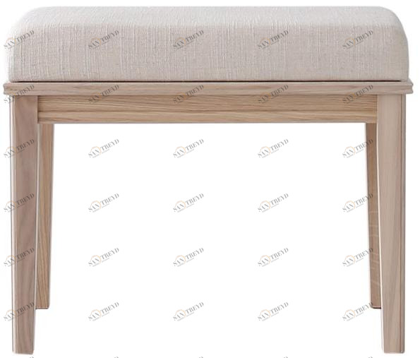 Heavens Табурет с деревянным каркасом и тканевым сиденьем Rebecca sun-id-1436944