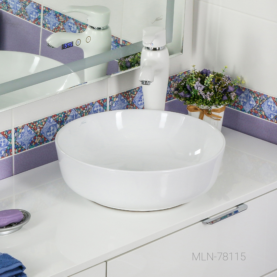 Накладная раковина melana mln-78115 78115-805 - Вид №3