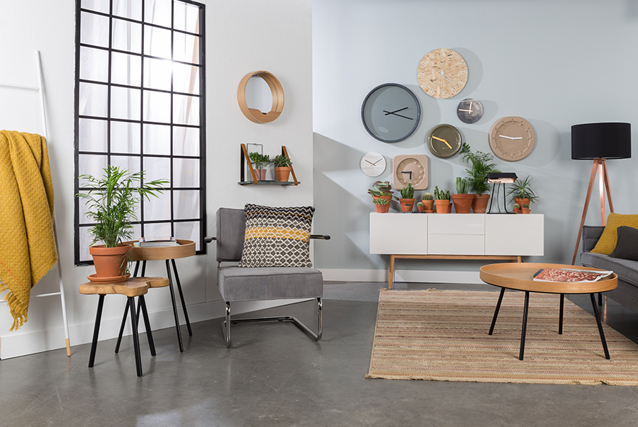 Стол журнальный низкий Oak Tray Zuiver 2200009 - Вид №4