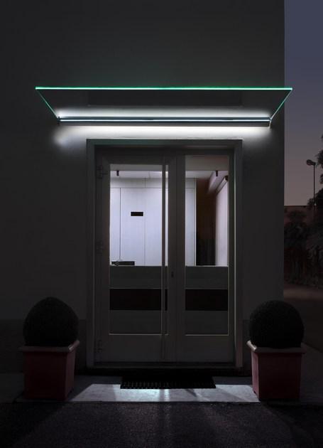 Nuova Oxidal Стеклянный навес с подсветкой sun-id-1377094 - Вид №3