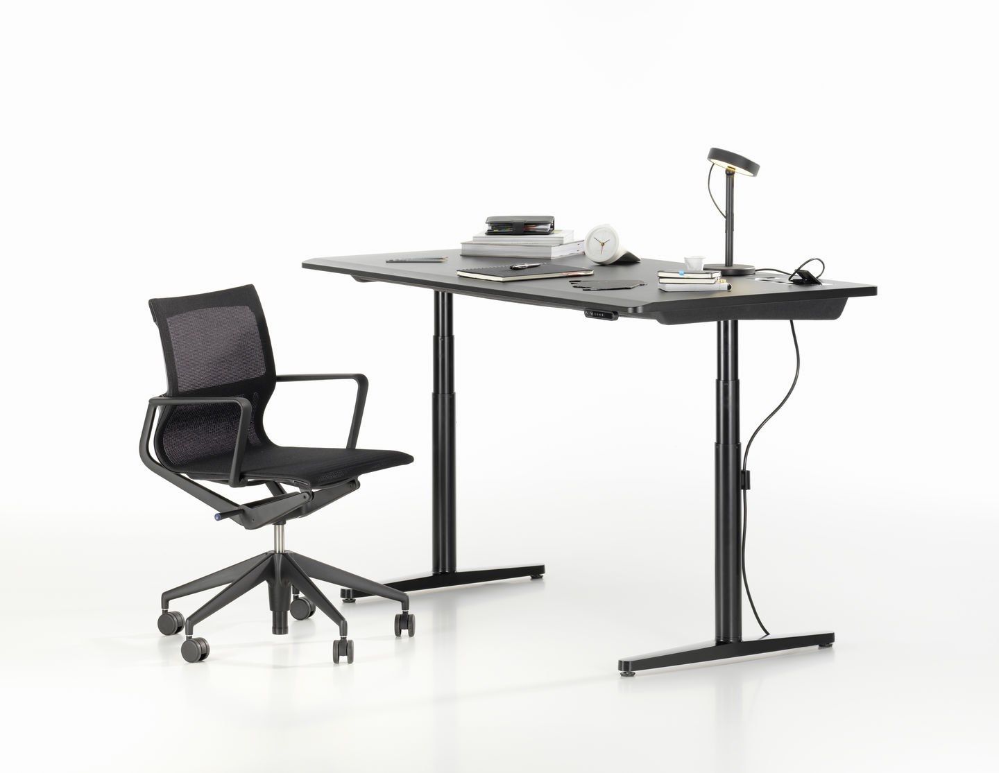 Регулируемый по высоте стол с электрическим движением VITRA Tyde 2 ARCH-00045440 - Вид №5