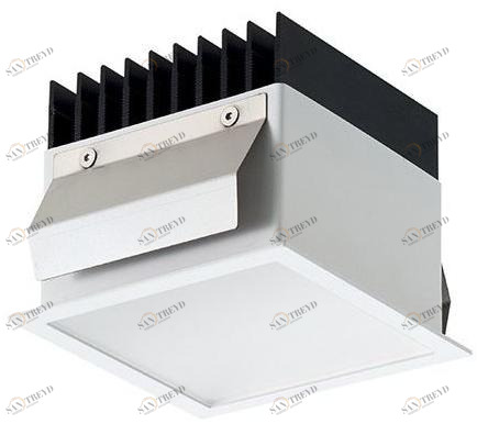 Квадратный встраиваемый светодиодный точечный светильник Turis Santreyd sun-id-1355913