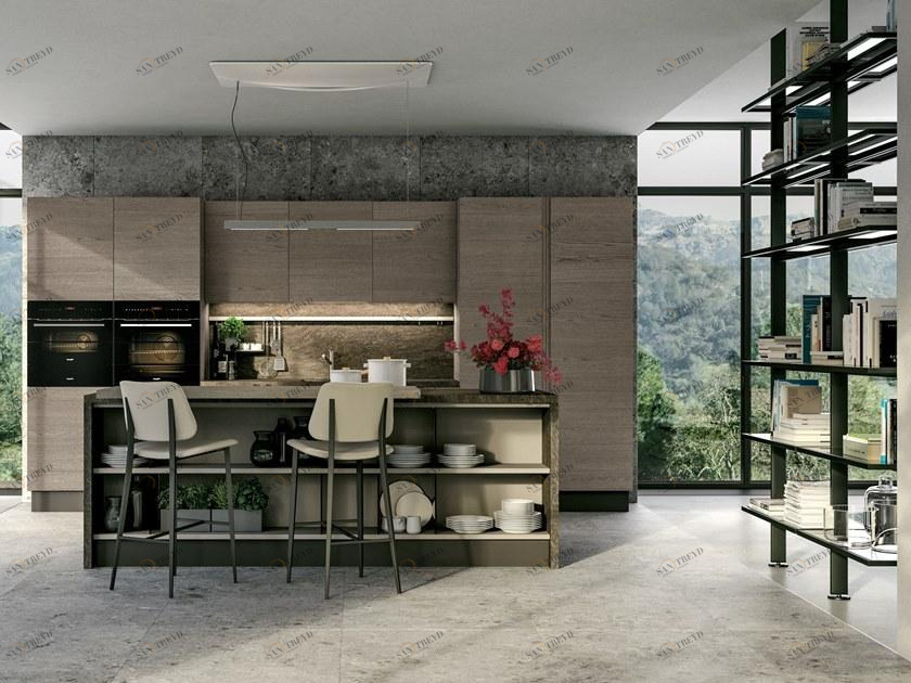 Cucine Lube Модульная кухня с островом Luna sun-id-1439288